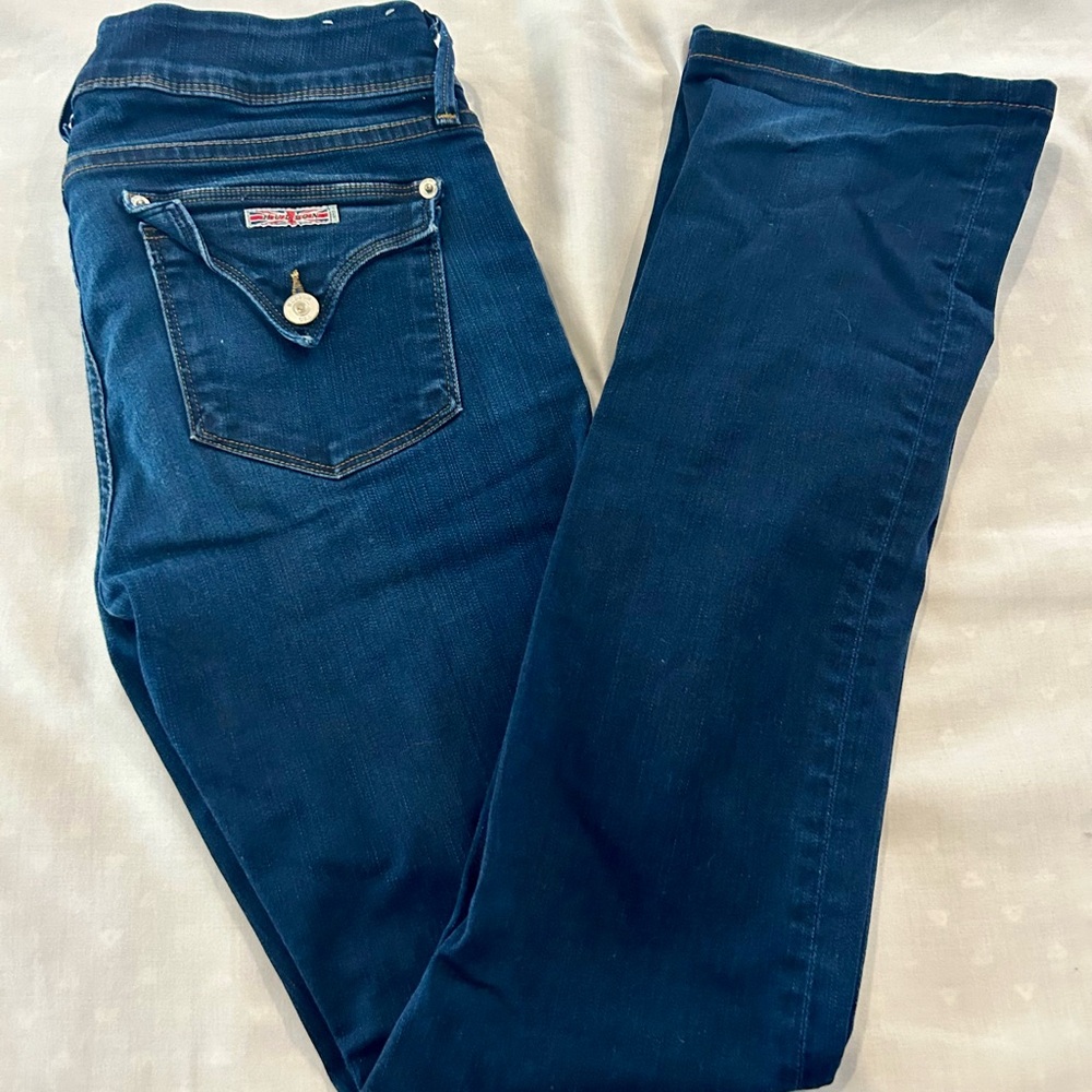 Hudson Jeans size 29 Women's Deep Blue Skinny Jeans